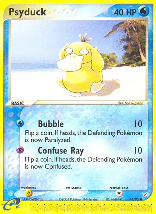 Psyduck – Team Magma vs Team Aqua 44