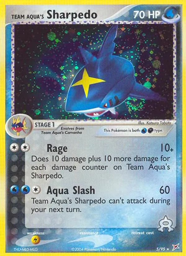 Team Aqua's Sharpedo – Team Magma vs Team Aqua 5