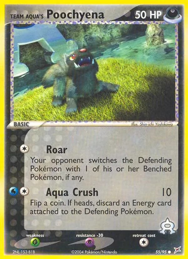 Team Aqua's Poochyena – Team Magma vs Team Aqua 55