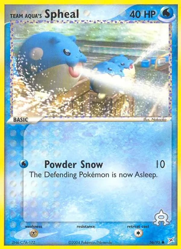 Team Aqua's Spheal – Team Magma vs Team Aqua 56