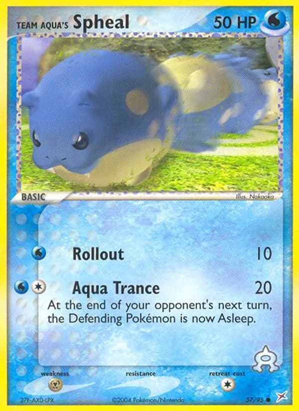 Team Aqua's Spheal – Team Magma vs Team Aqua 57