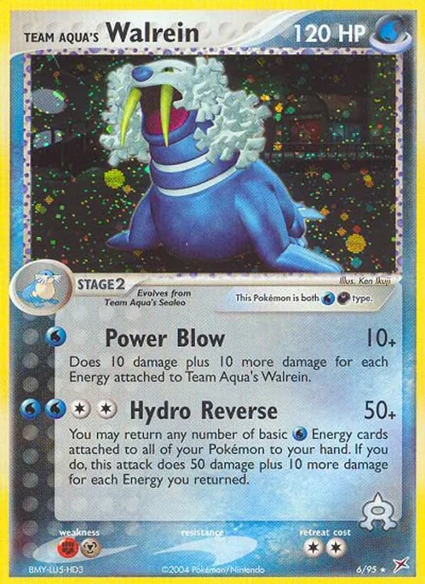 Team Aqua's Walrein – Team Magma vs Team Aqua 6