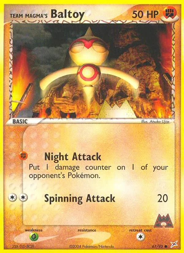 Team Magma's Baltoy – Team Magma vs Team Aqua 61
