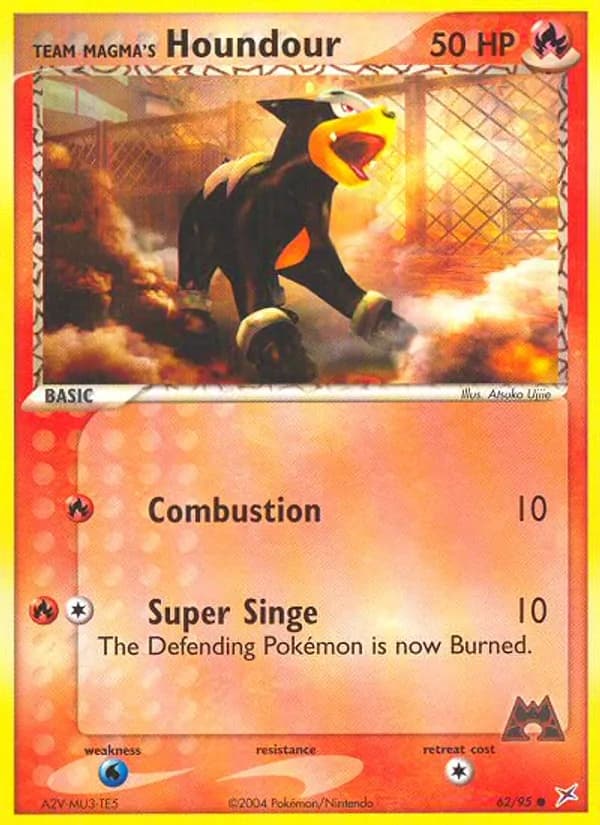 Team Magma's Houndour – Team Magma vs Team Aqua 62