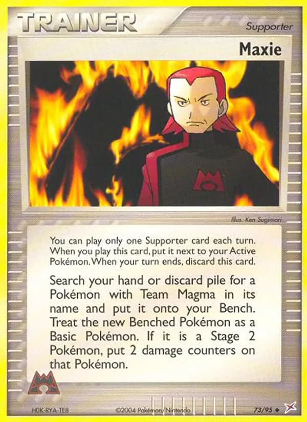Maxie – Team Magma vs Team Aqua 73