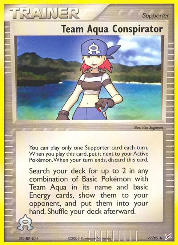 Team Aqua Conspirator – Team Magma vs Team Aqua 77
