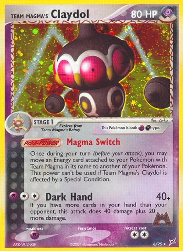 Team Magma's Claydol – Team Magma vs Team Aqua 8
