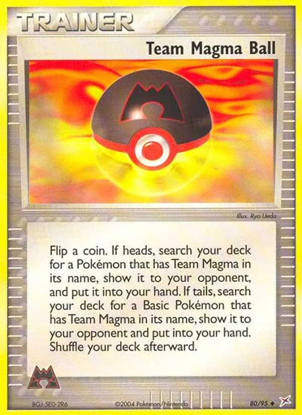Team Magma Ball – Team Magma vs Team Aqua 80