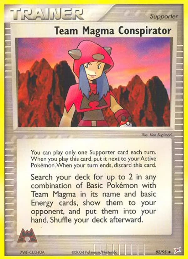 Team Magma Conspirator – Team Magma vs Team Aqua 82