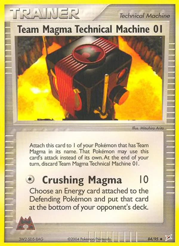 Team Magma Technical Machine 01 – Team Magma vs Team Aqua 84