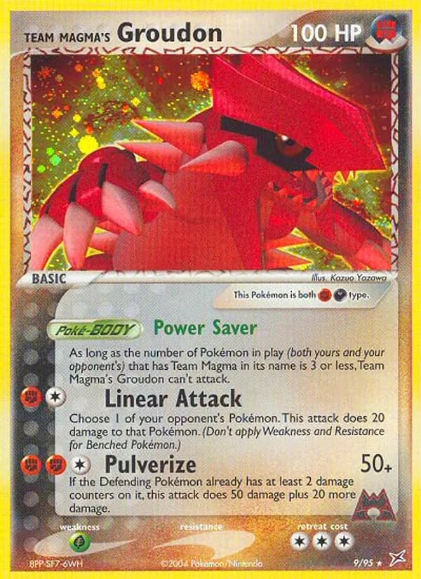 Team Magma's Groudon – Team Magma vs Team Aqua 9
