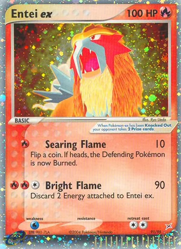 Entei ex – Team Magma vs Team Aqua 91