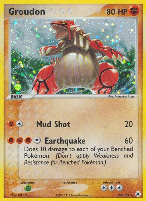Groudon – Hidden Legends 102