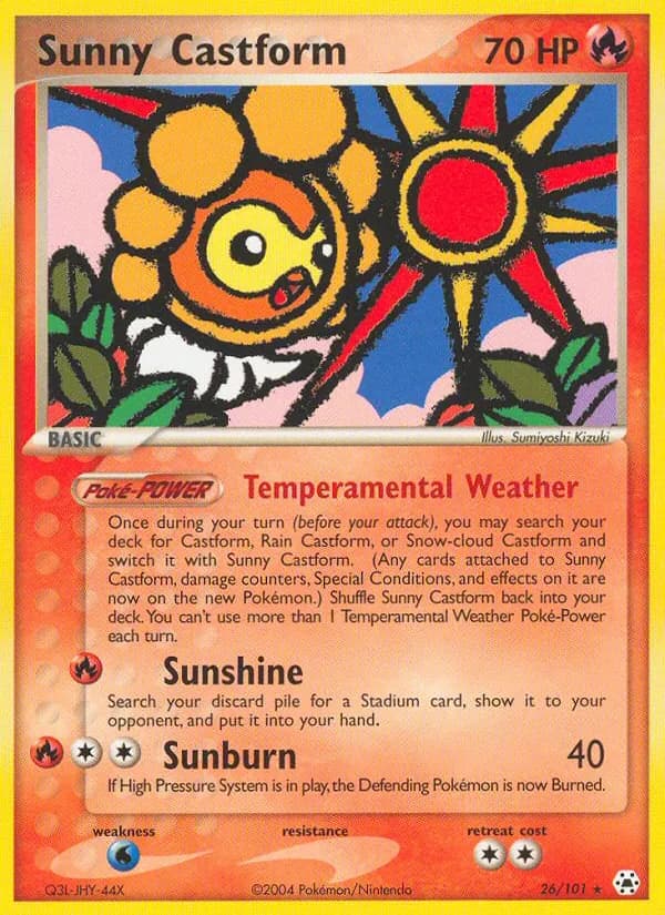 Sunny Castform – Hidden Legends 26