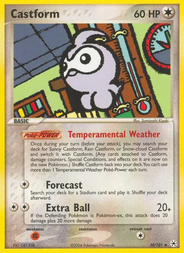Castform – Hidden Legends 30