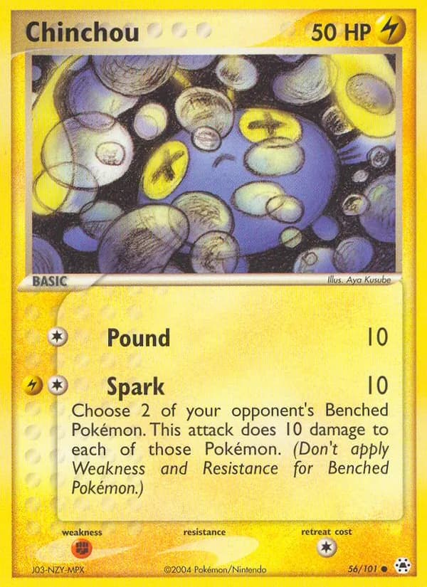 Chinchou – Hidden Legends 56