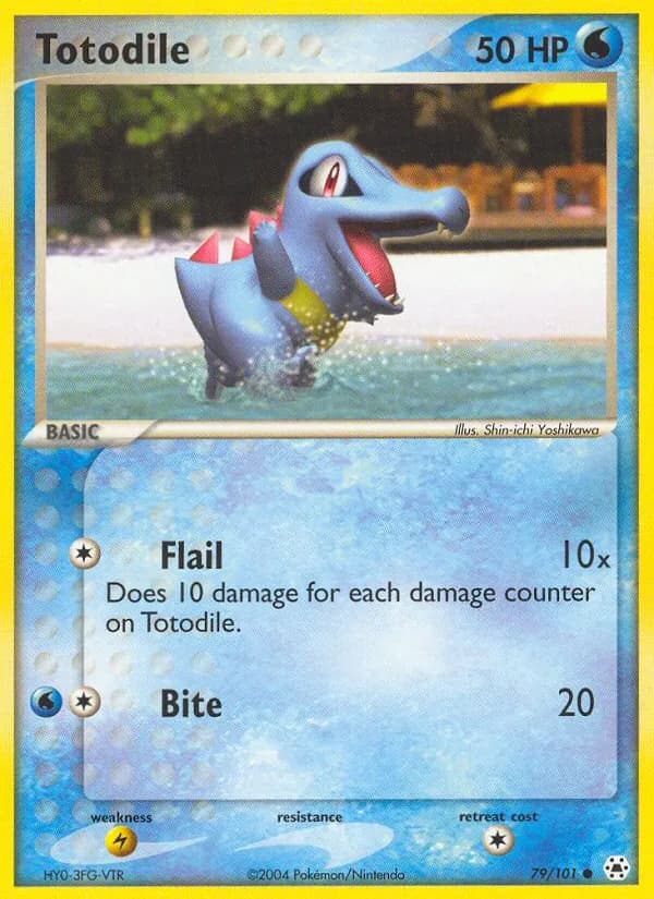 Totodile – Hidden Legends 79