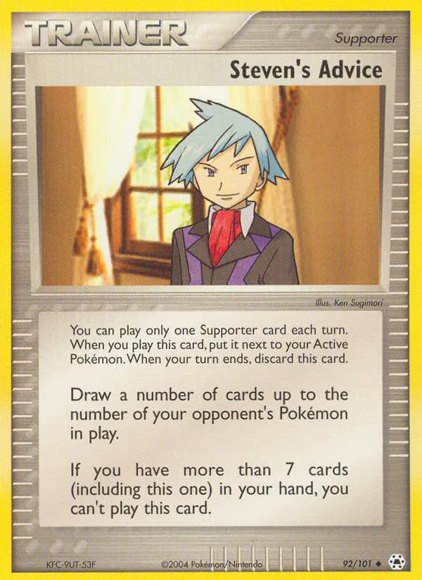 Steven's Advice – Hidden Legends 92