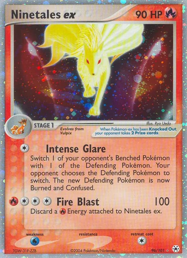 Ninetales ex – Hidden Legends 96