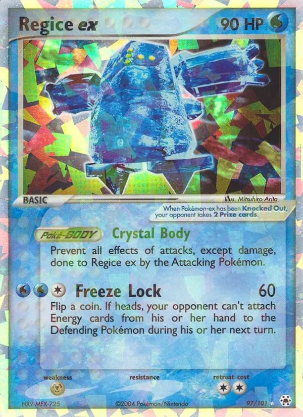 Regice ex – Hidden Legends 97