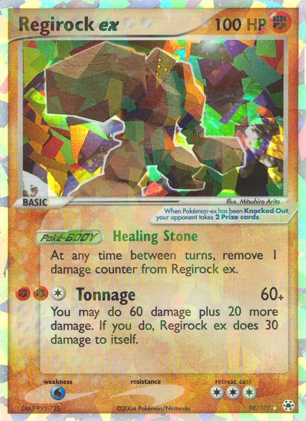 Regirock ex – Hidden Legends 98