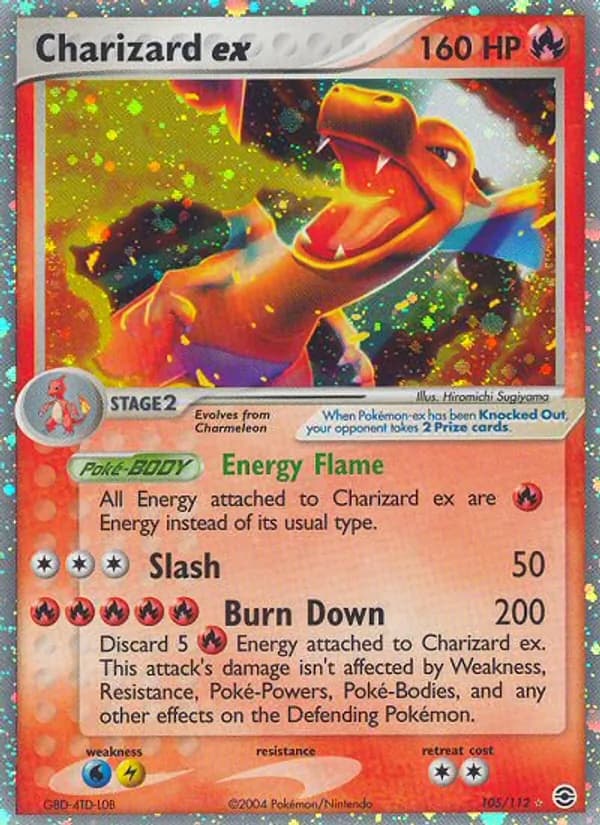 Charizard ex – FireRed & LeafGreen 105