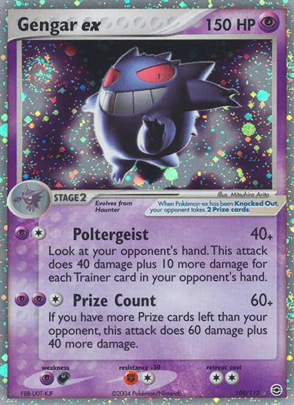 Gengar ex – FireRed & LeafGreen 108