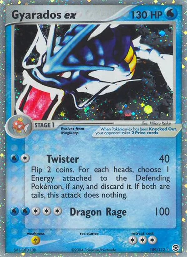 Gyarados ex – FireRed & LeafGreen 109