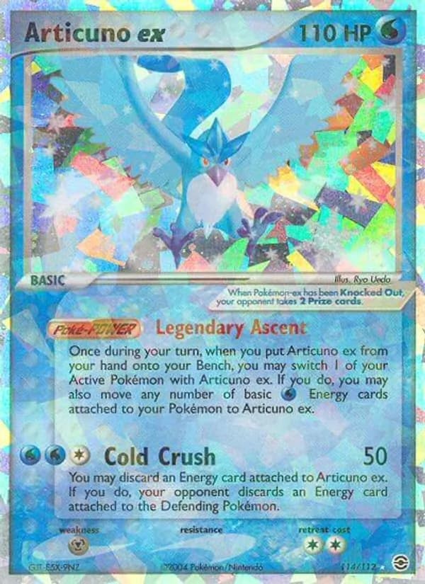 Articuno ex – FireRed & LeafGreen 114