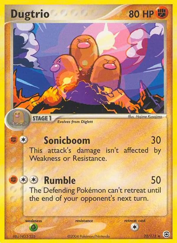 Dugtrio – FireRed & LeafGreen 22