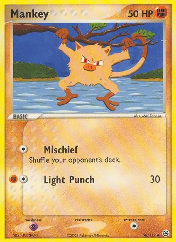 Mankey – FireRed & LeafGreen 38