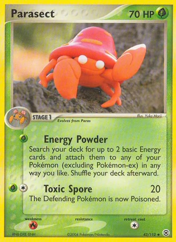 Parasect – FireRed & LeafGreen 43