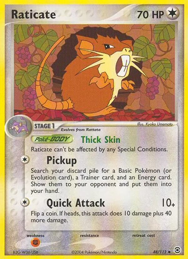 Raticate – FireRed & LeafGreen 48