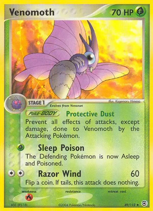 Venomoth – FireRed & LeafGreen 49