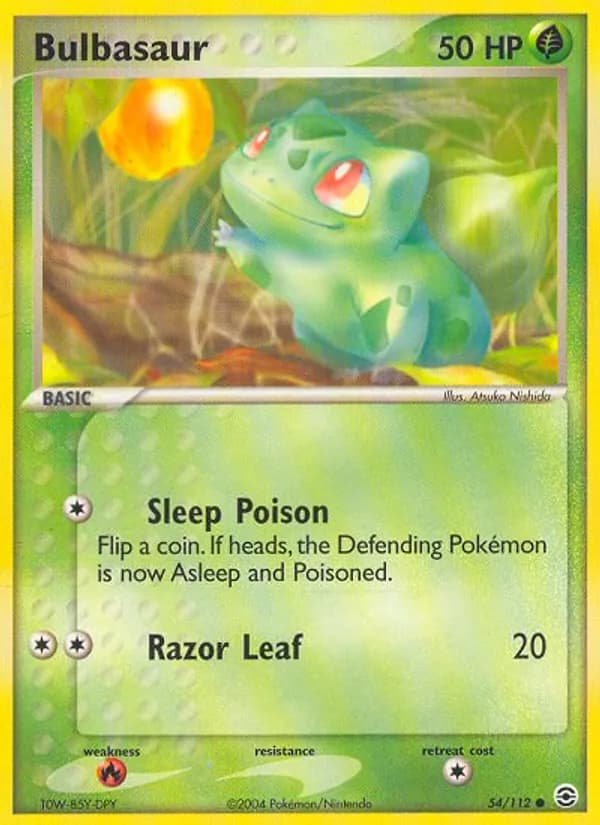 Bulbasaur – FireRed & LeafGreen 54