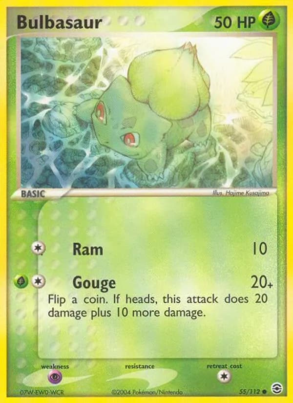 Bulbasaur – FireRed & LeafGreen 55