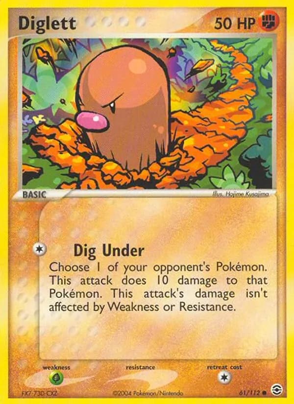 Diglett – FireRed & LeafGreen 61