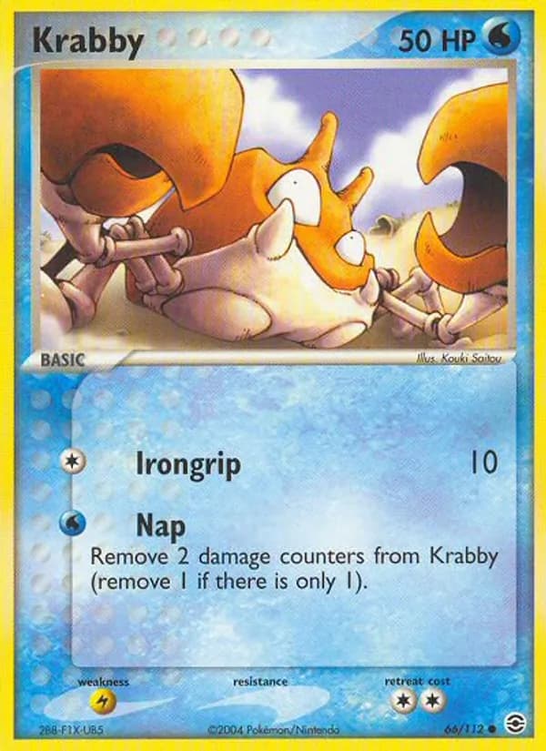 Krabby – FireRed & LeafGreen 66