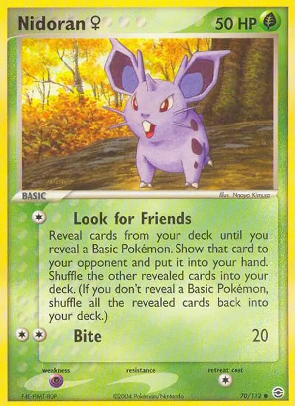 Nidoran♀ – FireRed & LeafGreen 70
