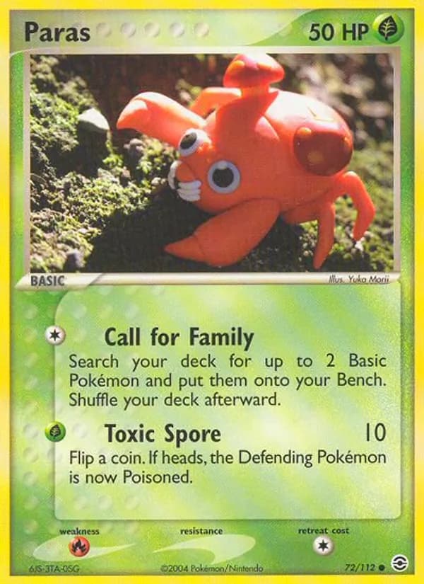 Paras – FireRed & LeafGreen 72
