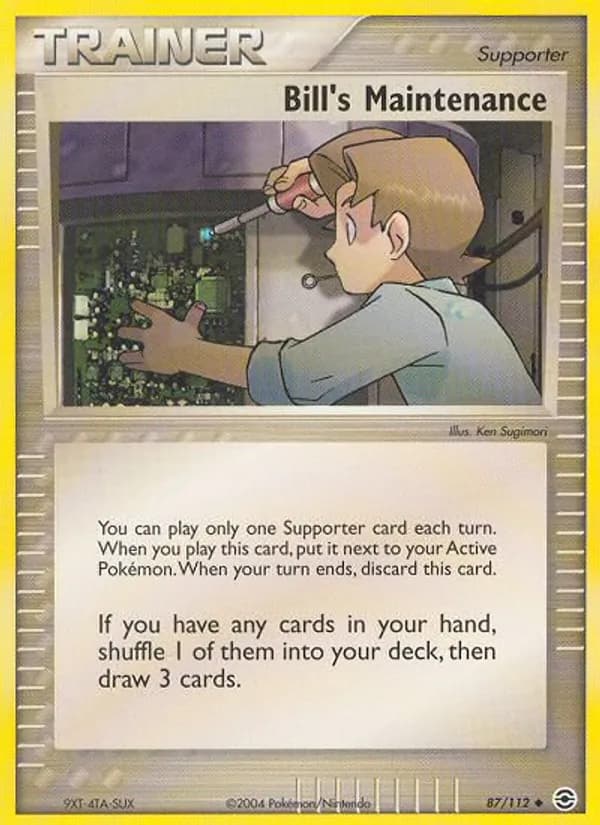 Bill's Maintenance – FireRed & LeafGreen 87