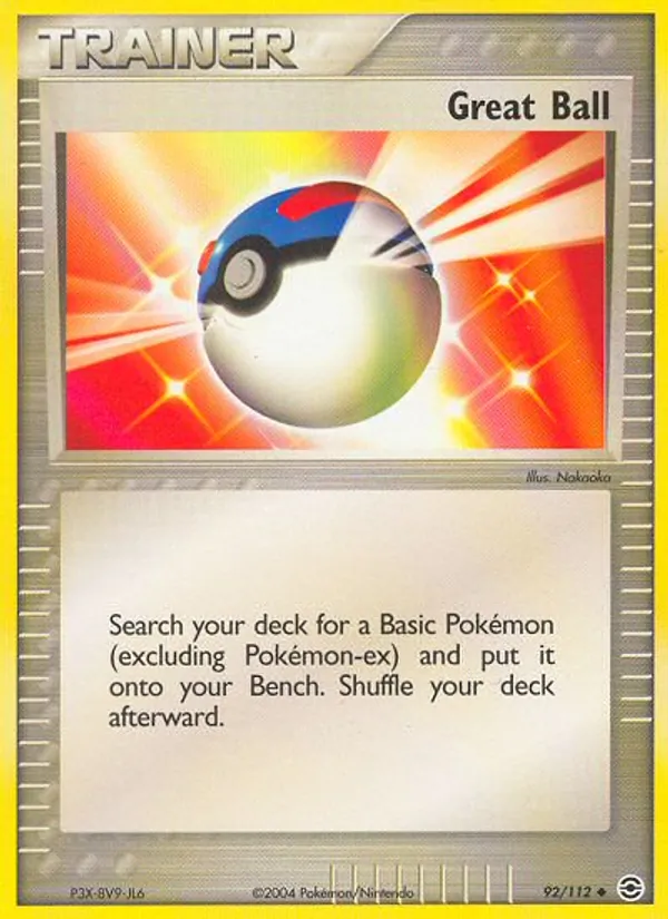 Great Ball – FireRed & LeafGreen 92