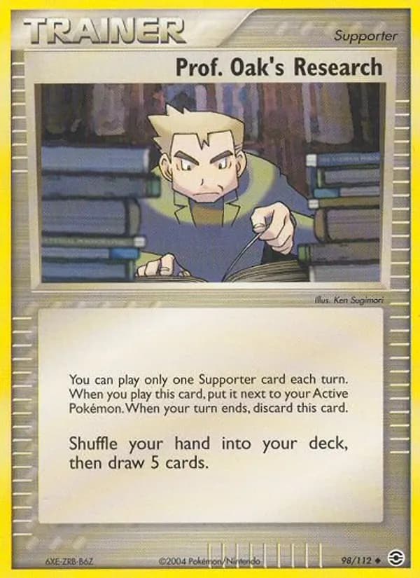 Prof. Oak's Research – FireRed & LeafGreen 98