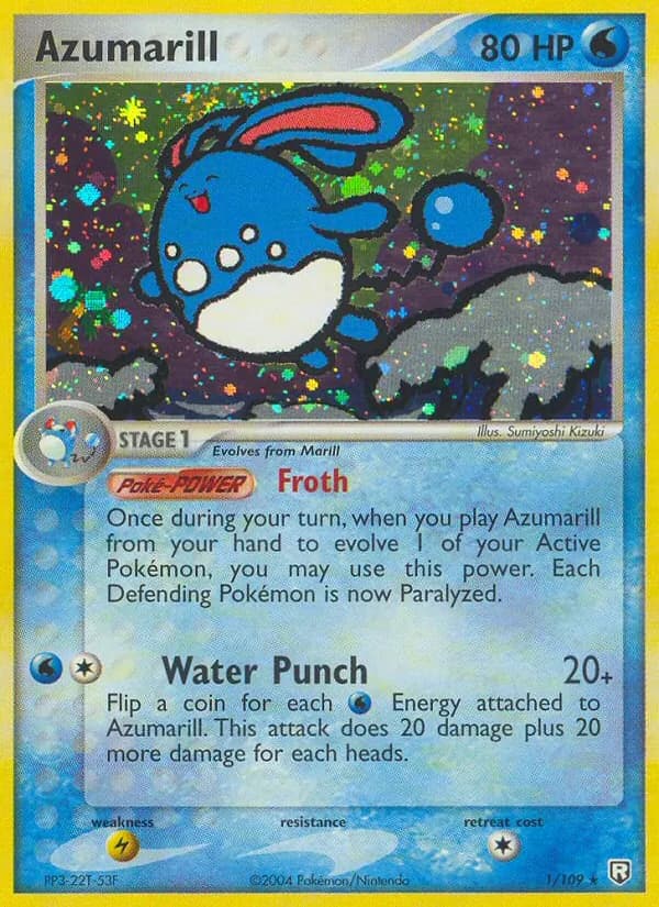 Azumarill – Team Rocket Returns 1