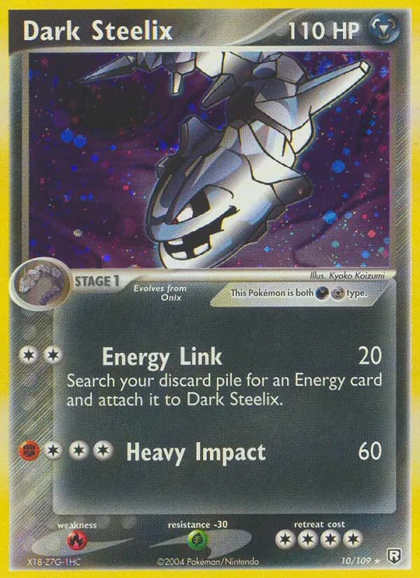 Dark Steelix – Team Rocket Returns 10