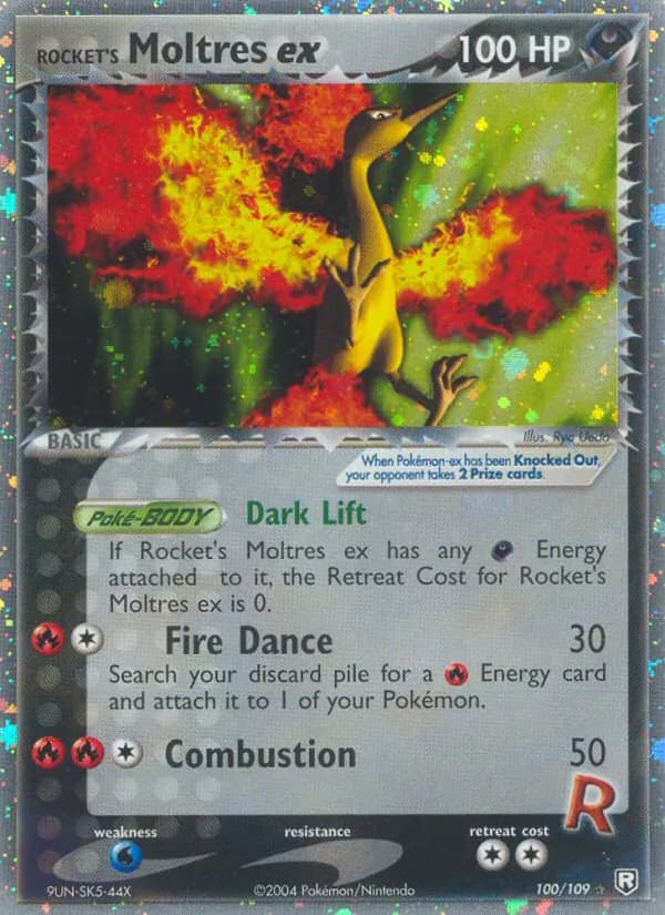 Rocket's Moltres ex – Team Rocket Returns 100