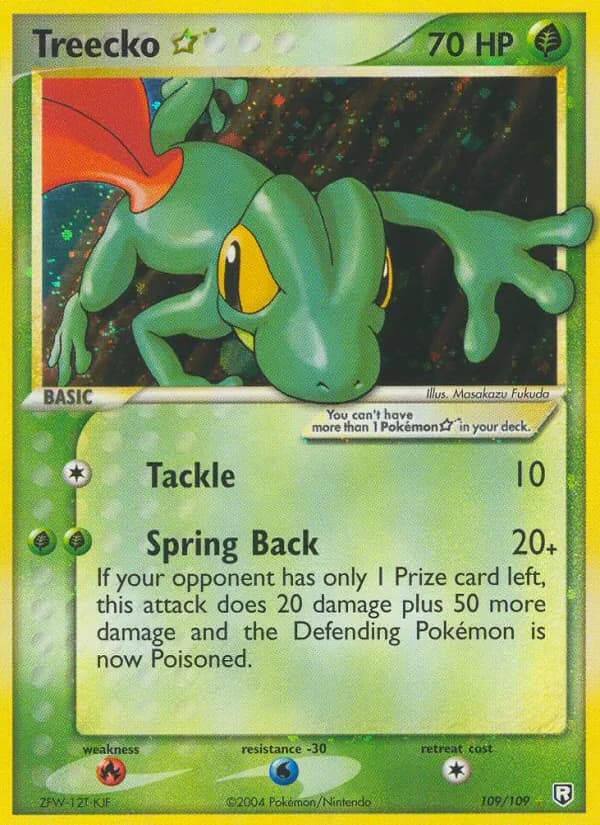 Treecko ☆ – Team Rocket Returns 109