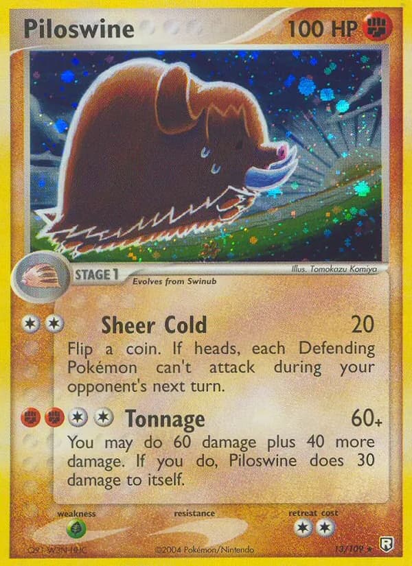 Piloswine – Team Rocket Returns 13