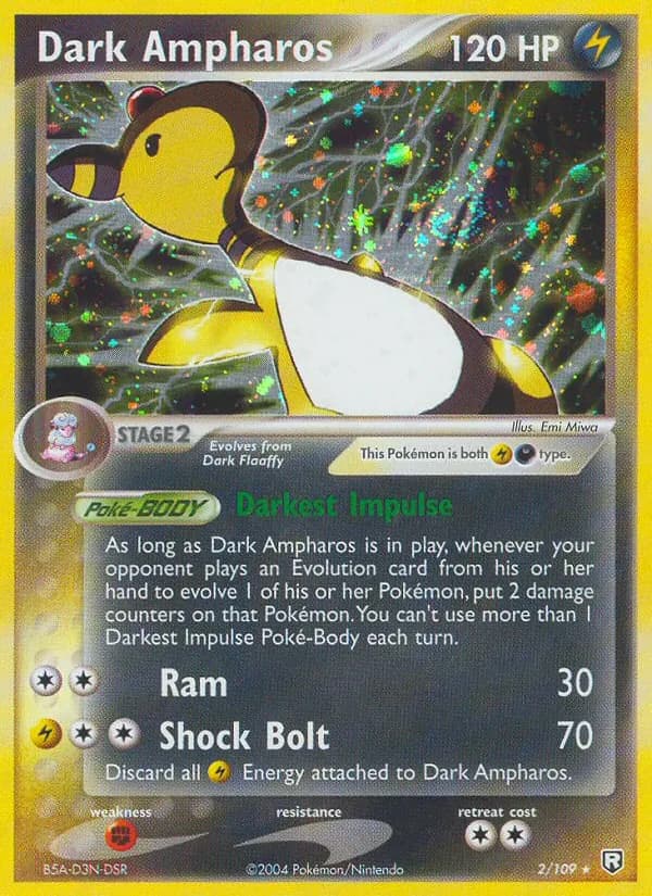 Dark Ampharos – Team Rocket Returns 2