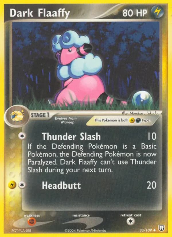 Dark Flaaffy – Team Rocket Returns 33